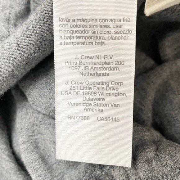 Madewell MWL Breeze Drawstring Shorts Romper Heather Gray Women’s Size Small - Picture 11 of 13